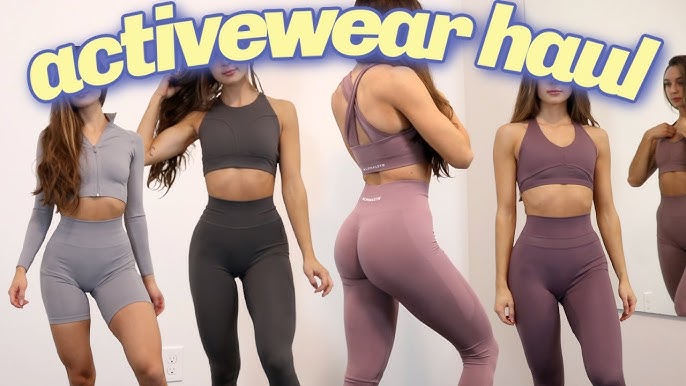 AMPLIFY LEGGINGS ARE BACK. colour comparisons + squat tests 