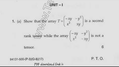 BSc Physics Hons 6th Sem Mathematical Physics Question Paper