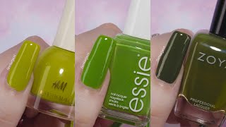 Nailpolish Of The Week Compilation (H&M, Essie & Zoya) - femketjeNL