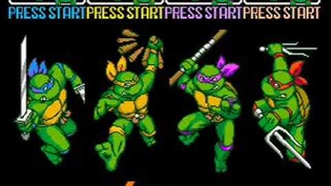 TMNT4 - Turtles in time music -  Star Base ~ Where No Turtle Has Gone Before