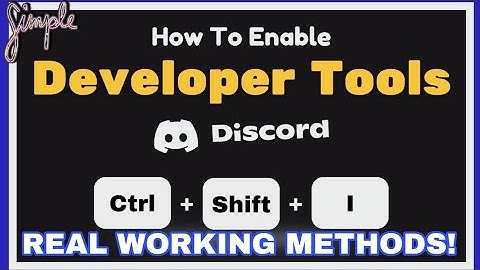 How To Enable Ctrl+Shift+I In Discord | How To Enable Developer Tools on Discord