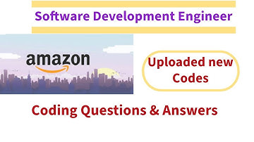 Amazon SDE-1 Intern exam Answers 😍🥰 | Free Answers | Coding |SDE-1 | Intern | Hackerrank