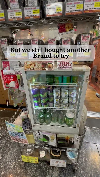 Found the famous Shinjuku Tea Shop for Marukyu koyamaen matcha but…😭 #shorts #japan #tokyo #matcha