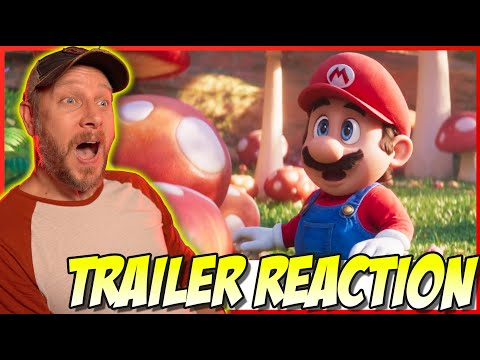 The Super Mario Bros. Movie Official Teaser Trailer Reaction