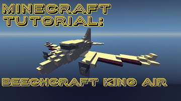 Minecraft Tutorial: Beechcraft King Air