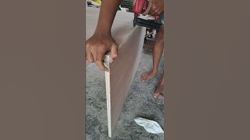 Método de fixação poderoso na marcenaria.