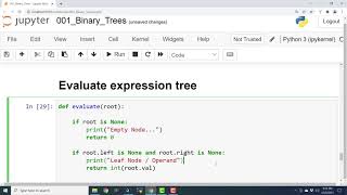 EP004 - Python Binary Tree - Evaluate the Expression Tree