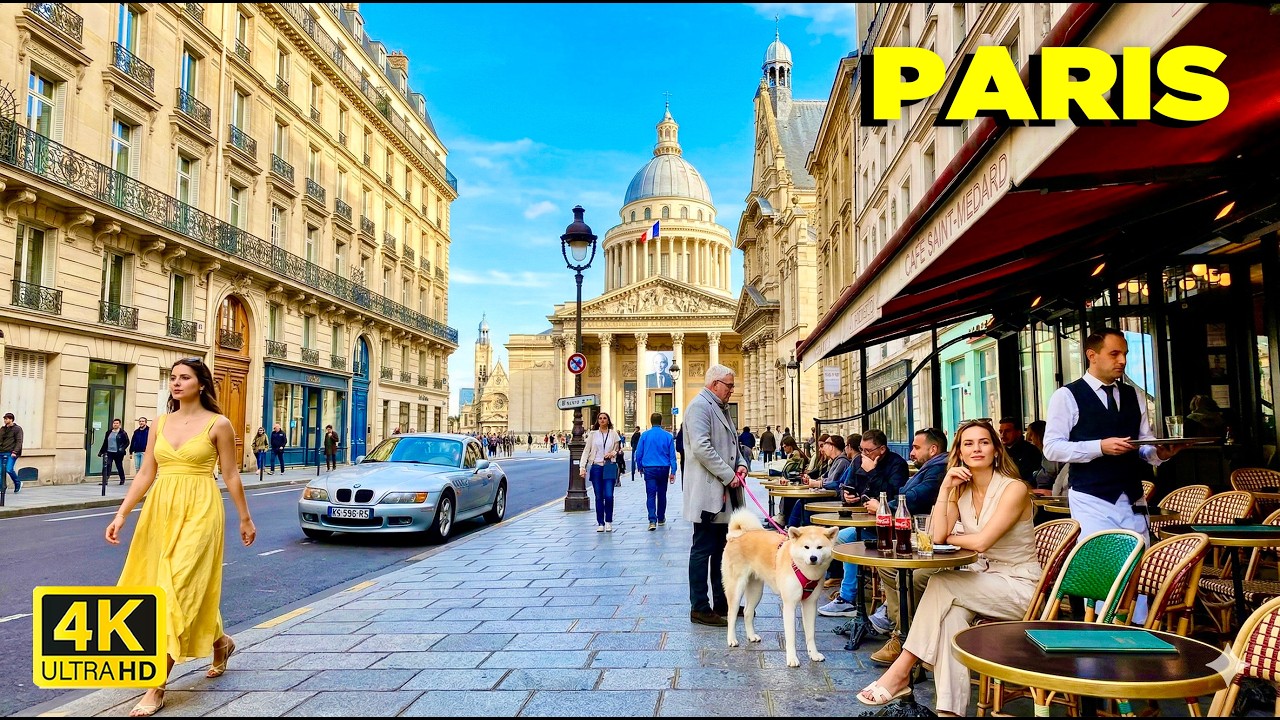 🇫🇷 03 MARCH 2026 Paris Walk 4K60 fps ☀️ Boulevard Haussmann, Champs-Élysées