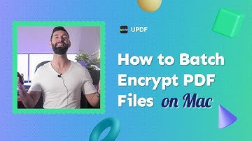 How to Batch Encrypt PDF Files on Mac