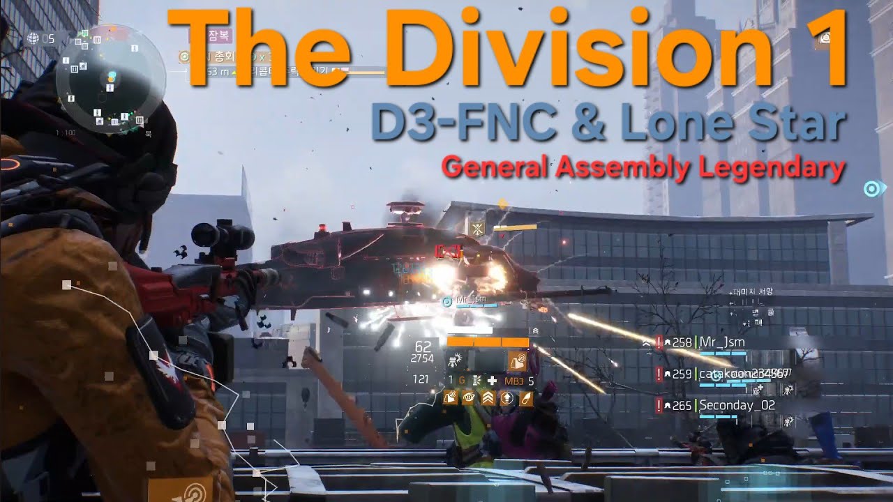 The Division 1 MATCHMAKING-General Assembly Legendary (D3-FNC & Lone Star)