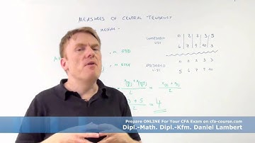 cfa measures of central tendency the median - cfa-course.com
