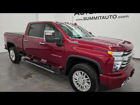 2020 CHEVY K2500 HIGH COUNTRY CAJUN RED DURAMAX 4K WALKAROUND 13711Z SOLD!  