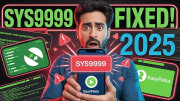 Easypaisa Error Code SYS99999 Problem Solved ✅  You Cannot Perform This Transaction Fix 2025  100%