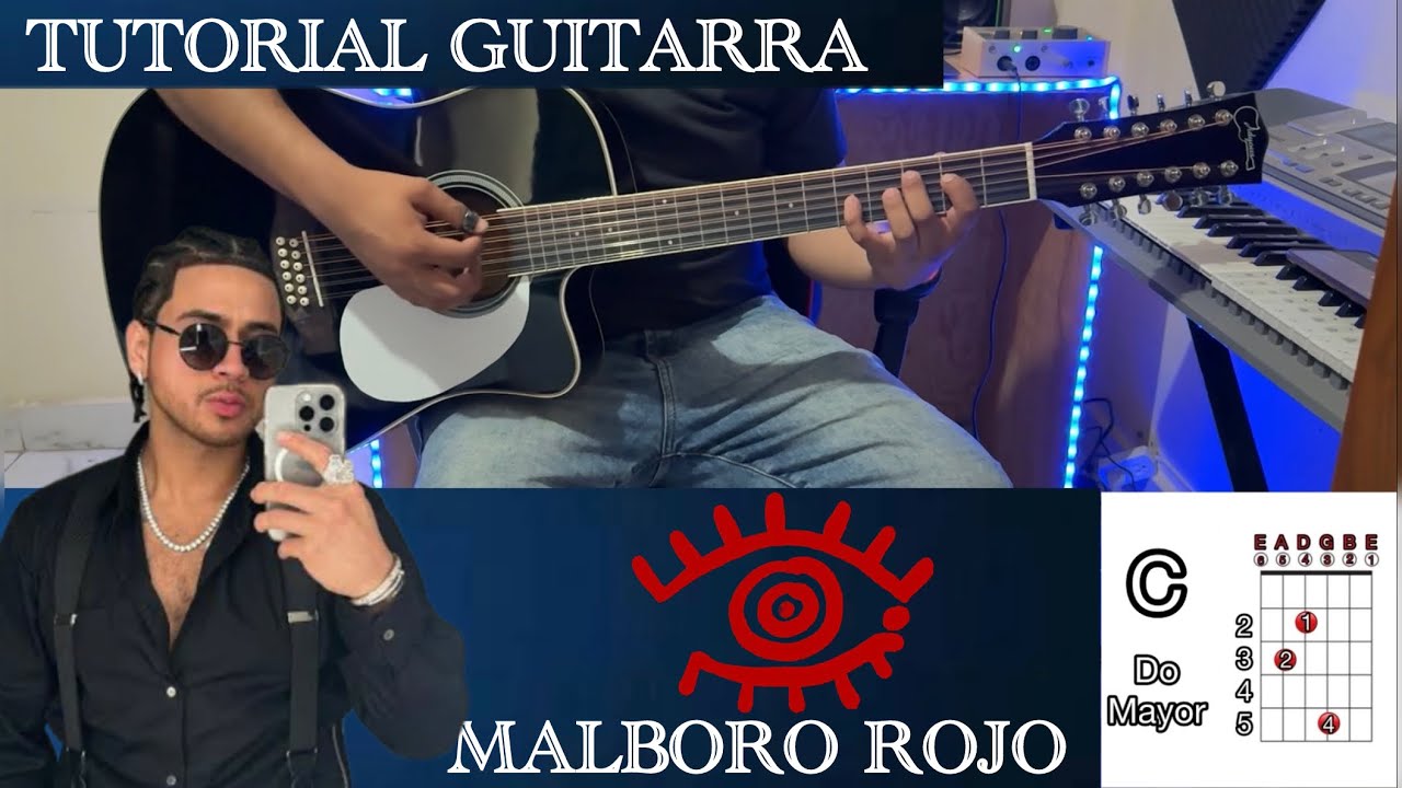 Malboro Rojo | Fuerza Regida | Tutorial GUITARRA | ACORDES | TABS | BUSCANDO NOTAS Malboro Rojo | Fuerza Regida | Tutorial GUITARRA | ACORDES | TABS | BUSCANDO NOTAS