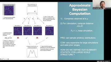 Lucas Makinen on Simulation based inference : CHASC 2021-sep-14