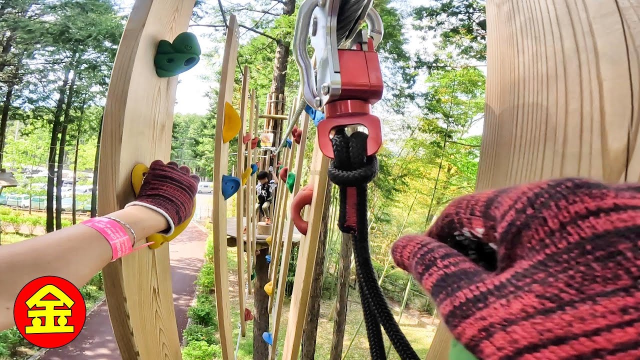 フォレストアドベンチャーで飛んできました in 御殿場