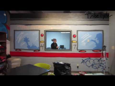 GRAFFITI-ING A CHURCH!!! ---- Day 56: 10/17/13 - GRAFFITI-ING A CHURCH!!! ---- Day 56: 10/17/13