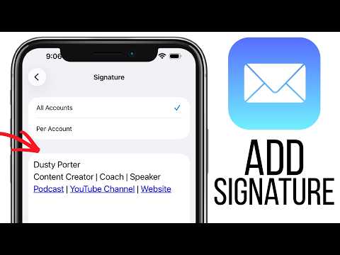 How to Add an Email Signature in Apple Mail (iPhone, iPad & Mac)
