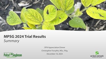2024 On-Farm Network Appreciation Dinner - December 10, 2024