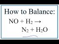 Balancing Chemical Equations Concepts