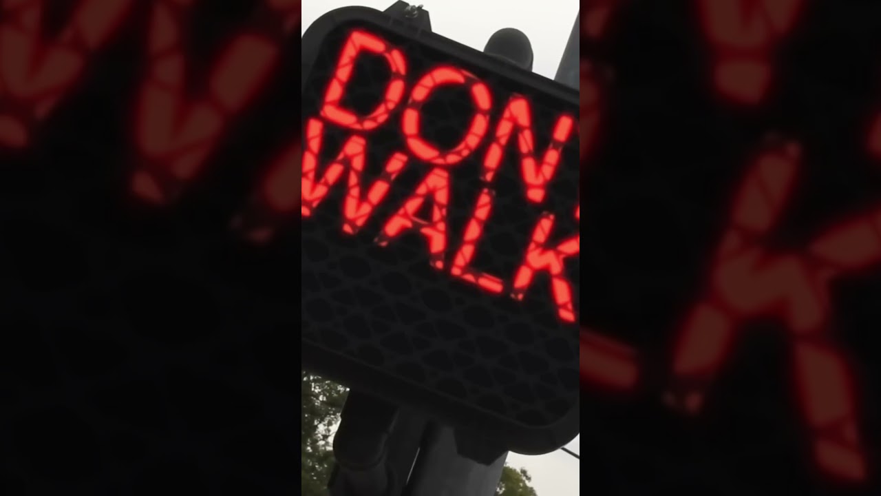 Do not cross the street at 3:00 AM! 