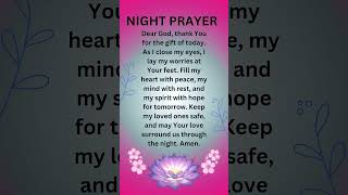 AMEN 🙏🏻 #amen #prayer #nightprayer #goodevening #subscribers #highlights #fypyoutube #fyp
