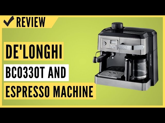 DeLonghi BCO130T Combination Machine at Whole Latte Love 