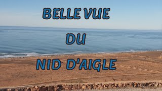 TAMALALT PLAGE VUE DU NID D'AIGLE MIRLEFT SUD DU MAROC