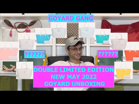 Goyard Gang - New May 2022 White Claire Voie Unboxing - Goyard Gabbing -  Info, Mod Shots & More! 