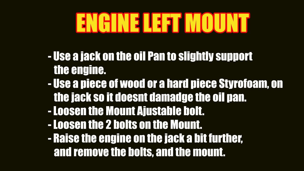 Ford Probe Engine Mount