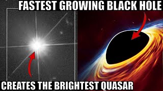 Самая быстрорастущая черная дыра, обнаруженная на виду, поглощает 1 Землю в секунду