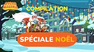 🎄☃ Oscar & Malika : compilation de Noël  - 4 épisodes (45 minutes)