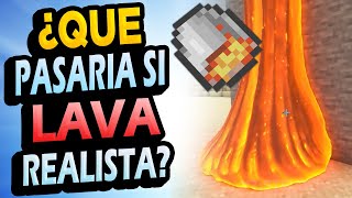 ¿Qué Pasaría Si la LAVA Fuera REALISTA en Minecraft? by Bobicraft 438,798 views 5 days ago 10 minutes, 33 seconds