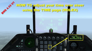 BMS 4.33U1 - HOW TO adjust your time over steer using the TIME page (ROLEX)