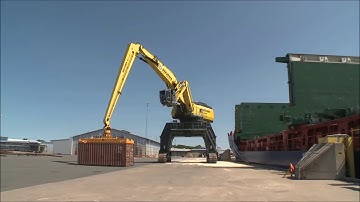 Mantsinen 200 R Material Handler, Container Handling