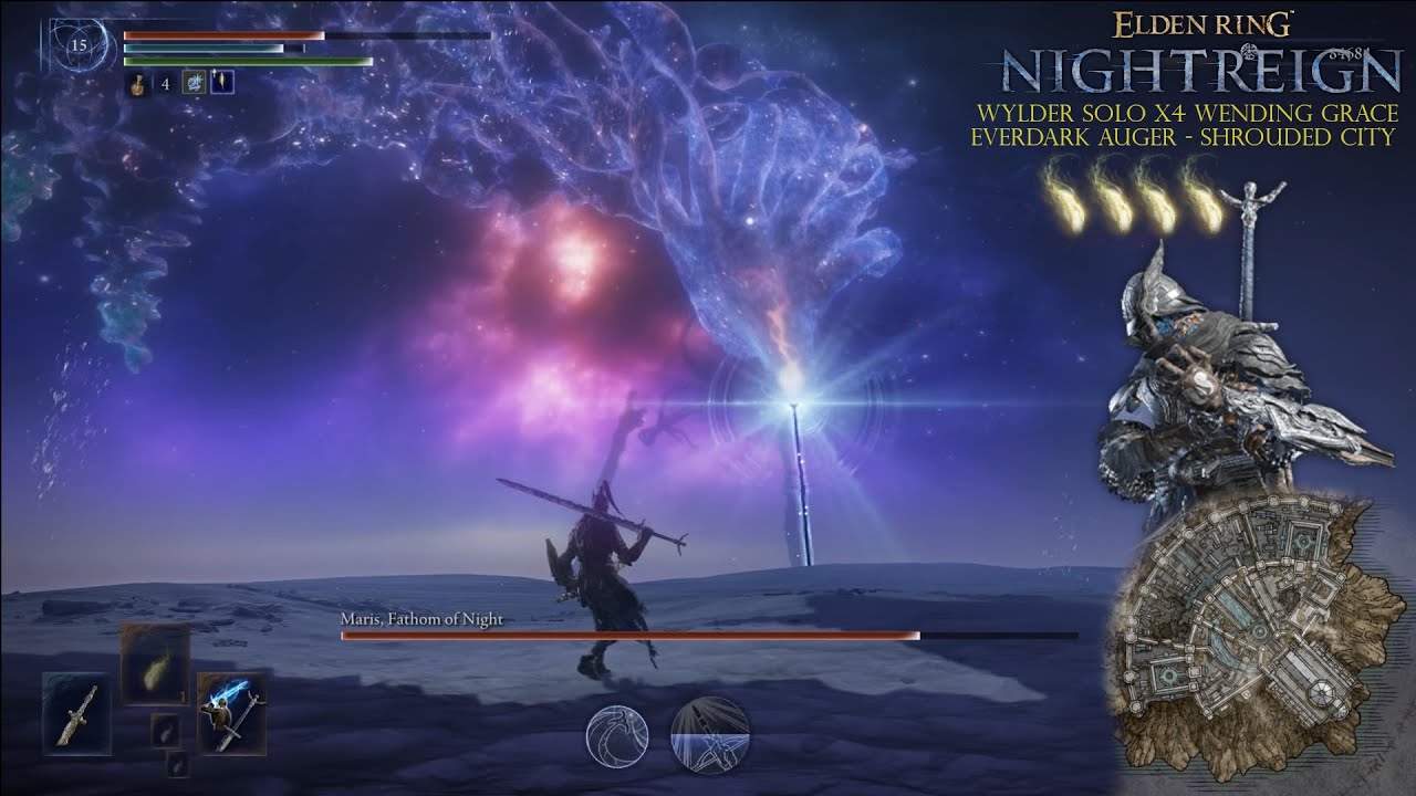 Wylder Everdark Auger Solo Gameplay - With Quick Boss Guide