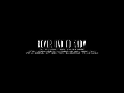 The Vices - Never Had To Know (Lyric video)