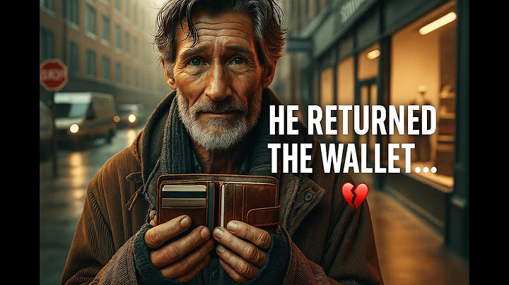 A Homeless Man Returned a Wallet—What Happened Next Shocked Everyone | Inspiring True Story