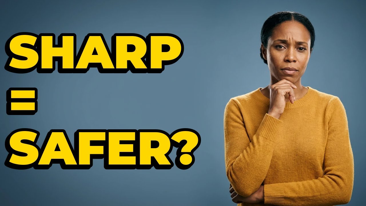 Is A Sharp Knife Safer Than A Dull Knife?