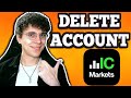 How To Delete Account In IC Markets