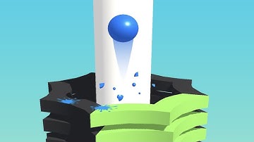 STACK BALL Game - Walkthrough Gameplay IOS Android | Video Animation 3D | MEGA GAMEPLAY #26 Shorts