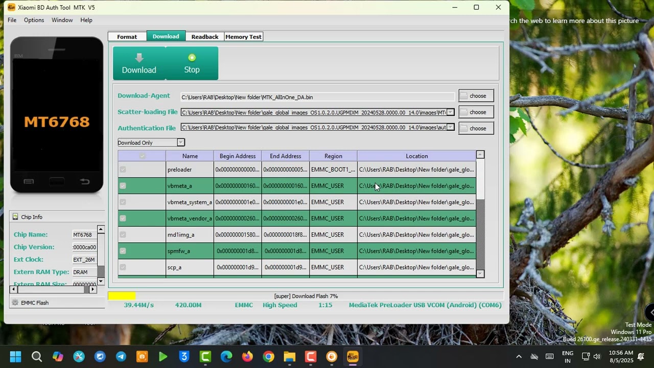 Redmi 13C Flashing with SP Flash Tool | 100% Tested Firmware | Bootloop, Hang Fix