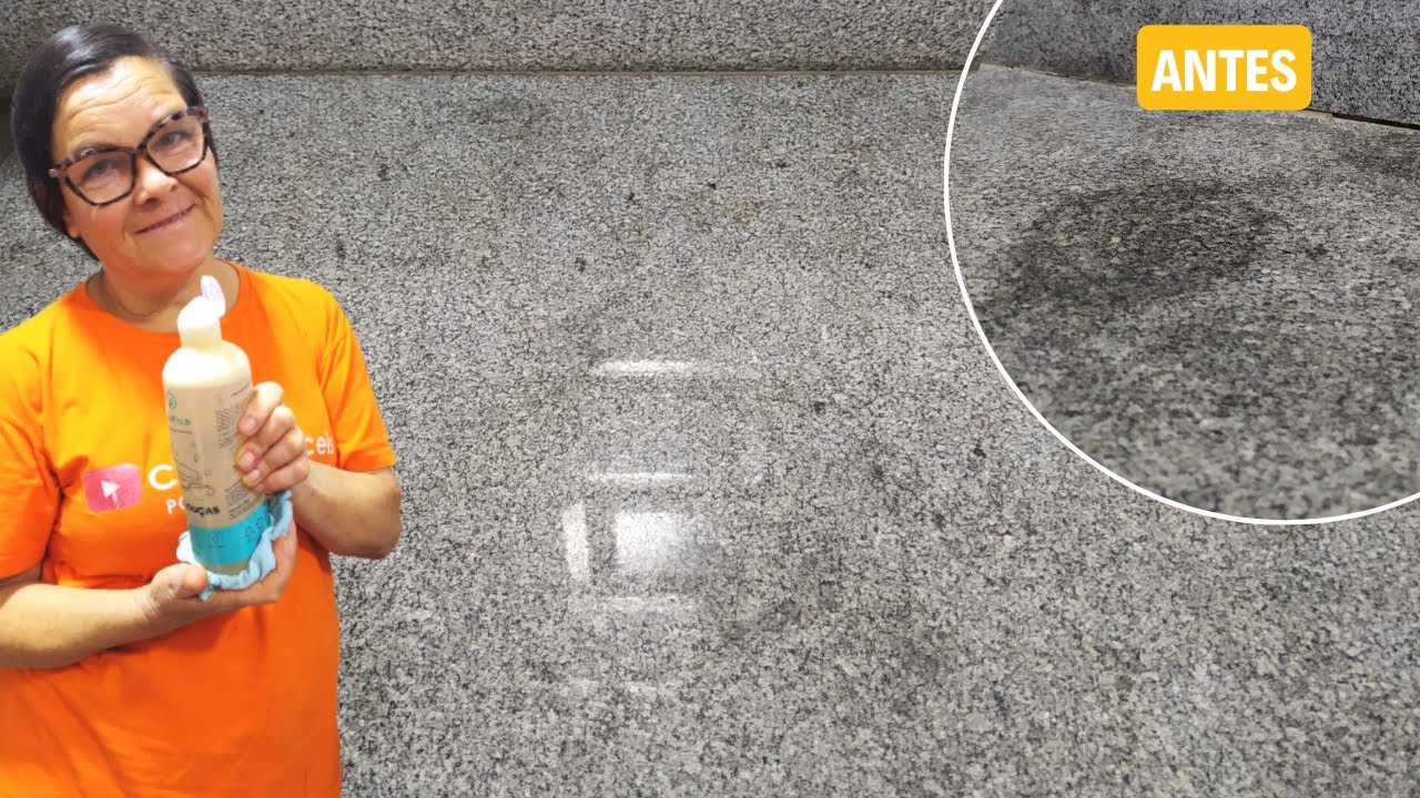 Misturinha caseira para limpar granito encardido e dar brilho | Coisas Fáceis