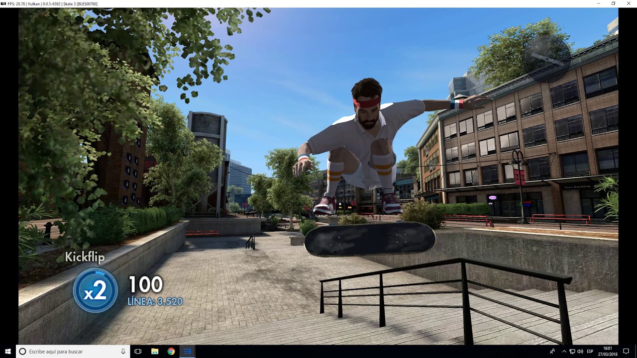 RPCS3 - Skate 3 [Vulkan] (4K Internal Resolution) - YouTube