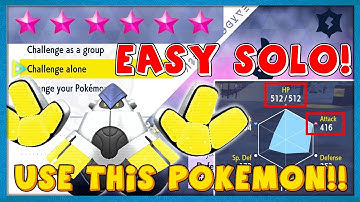 HOW to EASILY Solo 5 and 6 Star TERA RAIDS! BEST OP POKEMON For Tera Raids! MAX ATTACK and DAMAGE!