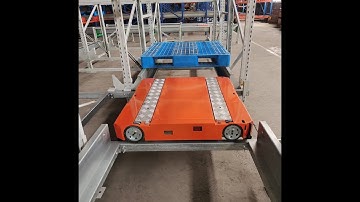 #Palletrunner racking system#Radioshuttle rack#Shuttle racking#Semi-automatic racking system