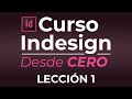 Curso Completo ADOBE INDESIGN CC DESDE CERO EN VIVO INTERFAZ CREAR DOCUMENTOS PAGINAS MAESTRAS