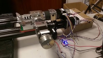 We test the UIM242 series CAN interface stepper driver control