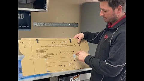 Installing a Maytag over-the-range microwave