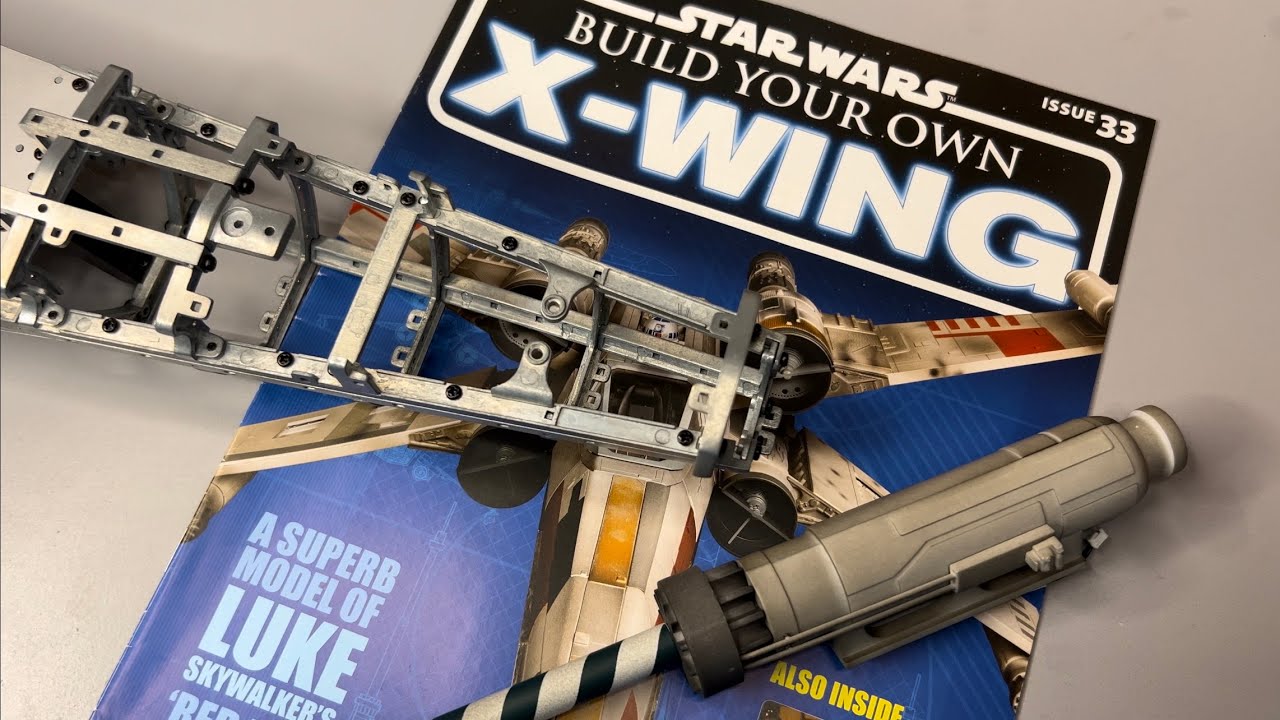 Star Wars x wing 118 scale from deagnostini issue 33.starwars